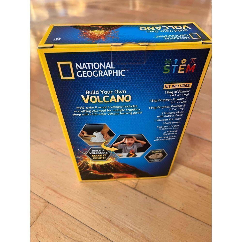 National Geographic Build Your Own Volcano Science Kit‎ - Picture 2 of 2
